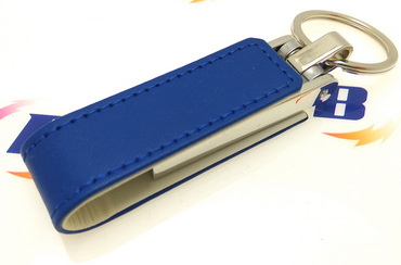USB Flash Drive personalizable con cuero totalmente ecológico y cierre magnético 